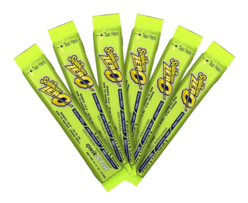 Electrolyte Sugar Free Qwik Stiks 50 Per Pack Lemon Lime $49.95 (RRP $79.95) @ Workwear Hub