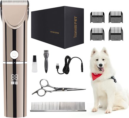 IMOUMPET Cordless Pet Hair Clipper Professional Trimmer $27.99 (RRP $39.99) @ Amazon AU