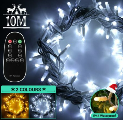 10m Christmas LED Light String Strip Rope Xmas Tree Decor IP44 Waterproof Bio Colour $69.95 (RRP $149.95) @ Best Deals NZ