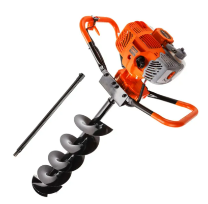 Baumr-AG Post Hole Digger 62CC Posthole Earth Auger Fence Borer Petrol Drill Bit $279 (RRP $549) @ Edisons