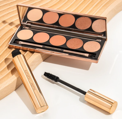 Absolute Volumising Mascara & Natural Illusion Eye Palette Duo $47.95 (RRP $69.90) @ Nude By Nature