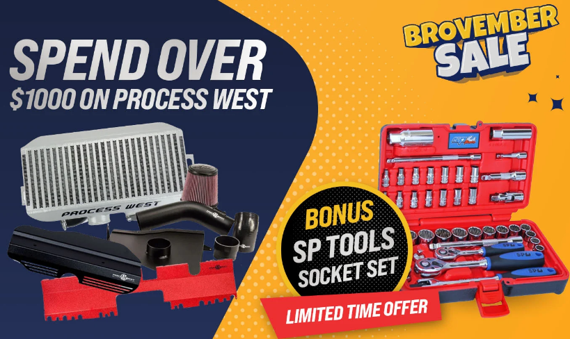 Spend Over $1000 On Process West Bonus SP Tools Socket Set @ Automotive Superstore