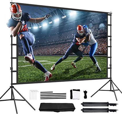 150 inch 16:9 Portable Projector Screen with Stand $107.09 (RRP $152.99) @ Amazon AU