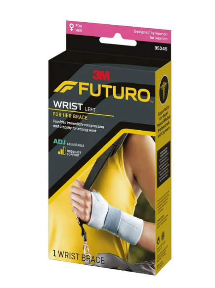 Futuro For Her Adjustable Wrist Brace (Left Hand) $43.95 (RRP $62.65) @ Chemist Direct