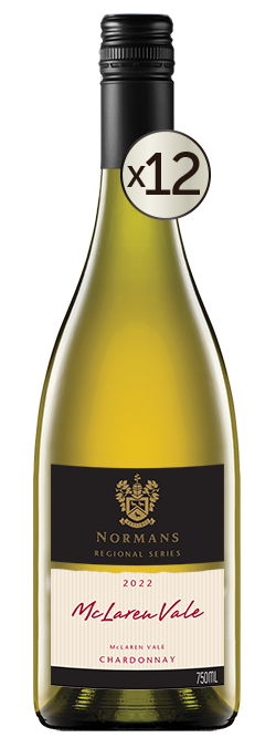 Normans Regional Series McLaren Vale Chardonnay 2022 Dozen $99 (RRP $420) @ Get Wines Direct