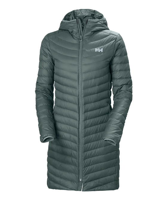 W verglas Long Down Insulated Jacket 609 Storm $270 (RRP $450) @ Helly Hansen