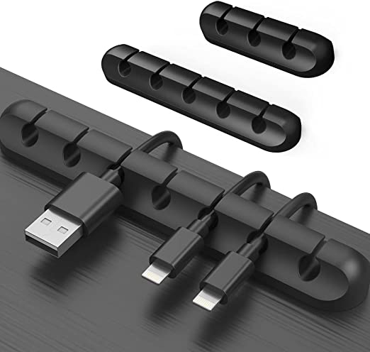 Cable Clips Cord Management Organizer 3 Packs Black $7.99 (RRP $15.99) @ Amazon AU