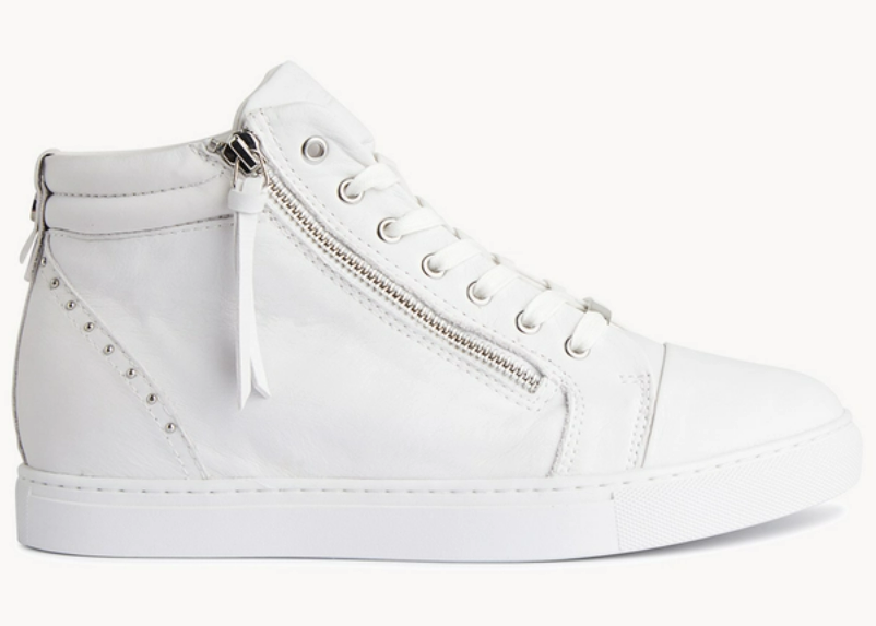 Alabaster High Top Sneaker White Leather $149.90 (RRP $229.90) @ Merchant1948 AU