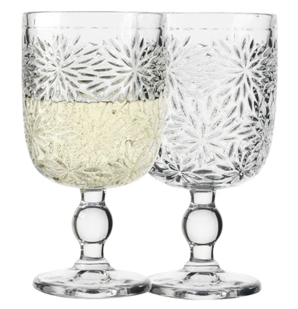 Ecology Fiori Wine Goblet Set of 4 (310ml) $48.97 (RRP $69.95) @ Minimax