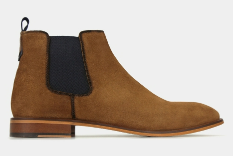 Zu LOADER Leather Chelsea Boots Tan $113.99 (RRP $189.99) @ Betts