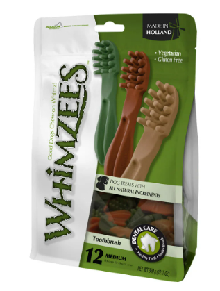 BUY WHIMZEES TOOTHBRUSH STAR VALUEBAG MEDIUM DOGS 12'S ONLINE AT BEST PRICE @ Vet Supply