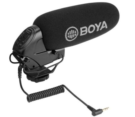 BOYA BY-BM3032 Super Cardioid On-Camera Shotgun Microphone Black $99 (RRP $199) @ Catch AU