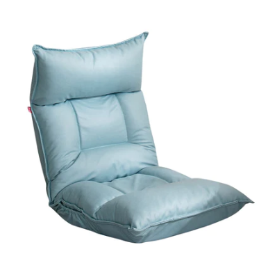 SOGA Blue Lounge Recliner Lazy Sofa Bed Tatami Cushion Collapsible Backrest Seat $151.50 (RRP $237.50) @ Hey Hey