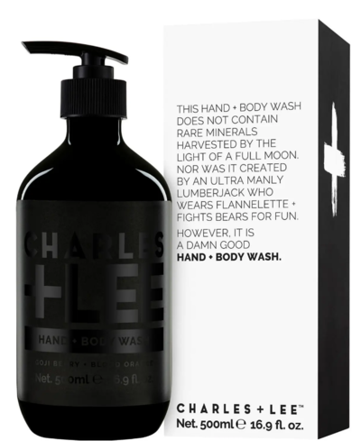 Charles + Lee Hand and Body Wash 500ml $16.20 (RRP $27) @ Look Fantastic AU