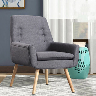 Levede Armchair Accent Sofa Lounge Chairs Upholstered Tub Chair Single Fabric $219.99 (RRP $574.99) @ eBay AU