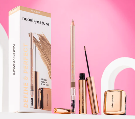 Define And Perfect 3 Piece Natural Brow Set $29.95 (RRP $47.85) @ Nude By Nature