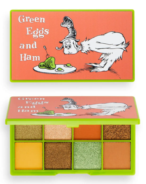 I Heart Revolution x Dr. Seuss Green Eggs and Ham Shadow Palette $9.80 (RRP $14) @ Revolution Beauty