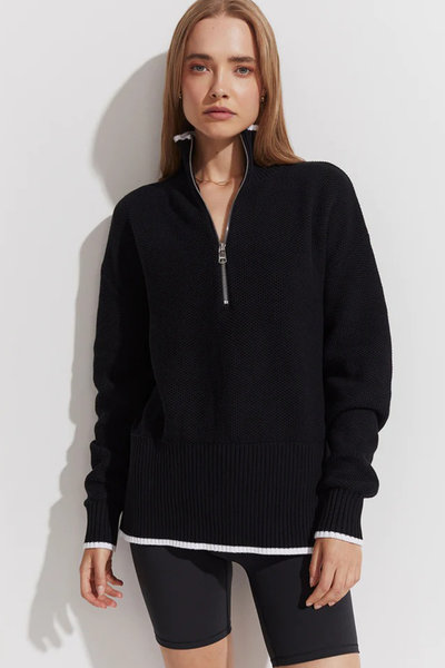 Varley Cooper Knit Black $119.99 (RRP $189) @ Style Runner