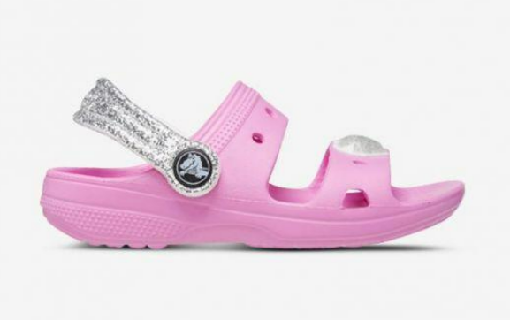 Classic Embellished Crocs Sandals Taffy Pink $29.99 (RRP $44.99) @ The Trybe