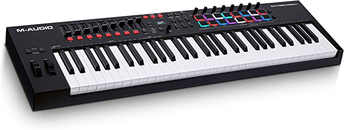 M-Audio Oxygen Pro 61 – 61 Key USB MIDI Keyboard Controller With Beat Pads $351 (RRP $529) @ Amazon AU