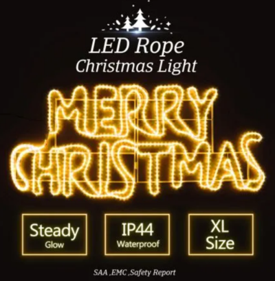 LED Merry Christmas Rope Lights $149.95 (RRP $249.95) @ Best Deals NZ