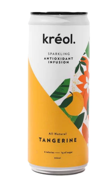 Kreol Antioxidant Infusion Tangerine 4x330ml $10.61 (RRP $15.16) @ Goodness Me