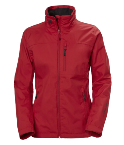 W Crew Jacket 152 Red $132 (RRP $220) @ Helly Hansen