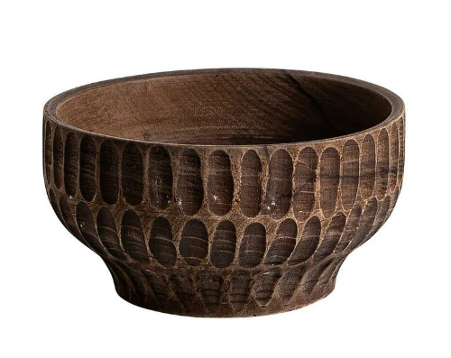 Singita Carved Mango Wood Bowl $125 (RRP $205) @ Living Styles