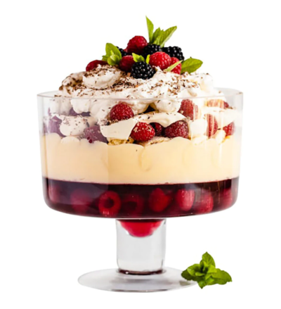 Wilkie Brothers Isla Glass Trifle Bowl 20cm/3L $24.95 (RRP $49.95) @ Minimax