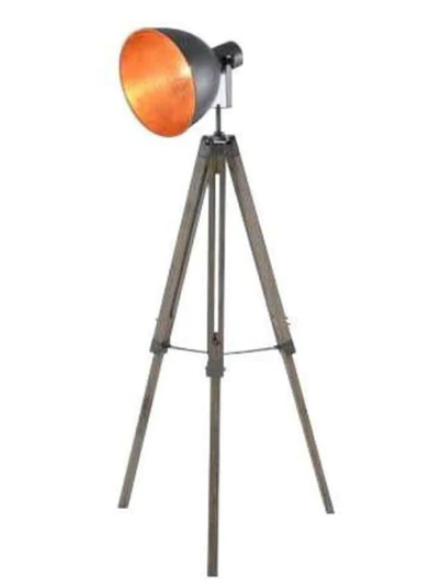 Welker Large Classic Tripod Floor Lamp Grey $199 (RRP $289) @ Momentous Living