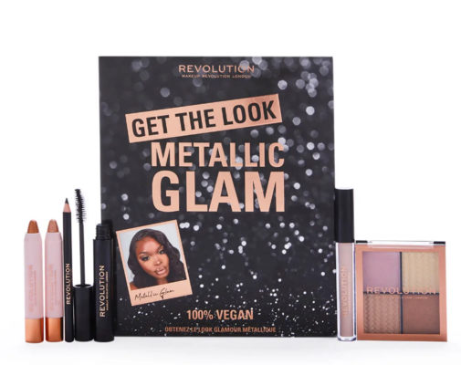 Get The Look: Metallic Glam $15 (RRP $30) @ Revolution Beauty