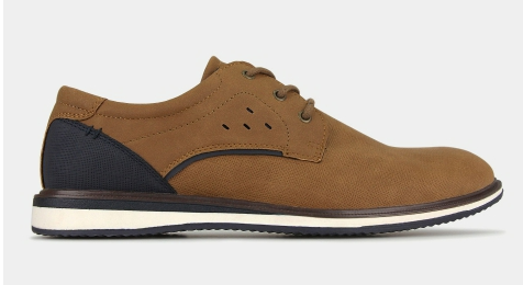 Zeroe BLADE Vegan Casual Shoes Tan $62.99 (RRP $89.99) @ Betts