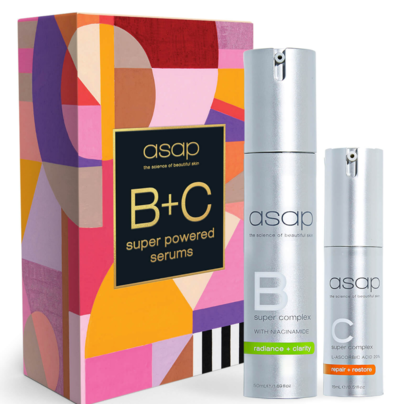 Asap B And C - Super Powered Serums Set (Worth $247.00) $95.06 (RRP $169) @ Facial CO