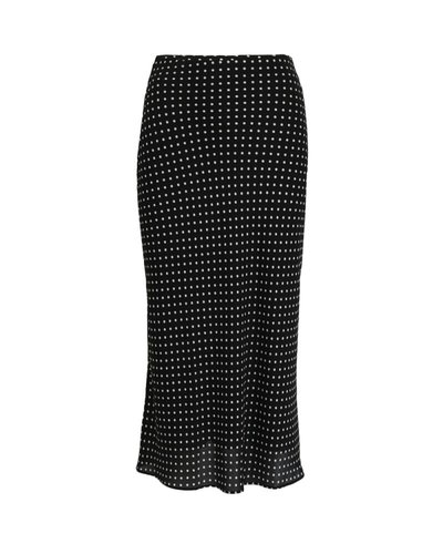 Allison Polkadot Bias Skirt Black-Ivory $49 (RRP $69.99) @ Forcast