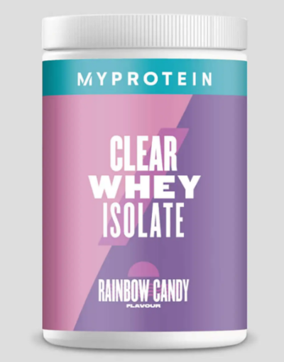 Clear Whey Isolate 20servings Rainbow Candy $34.99 (RRP $49.99) @ My Protein