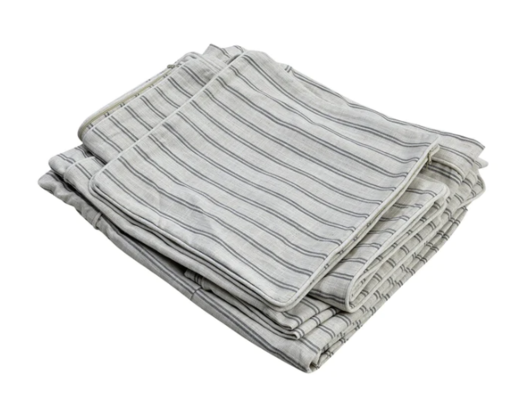 3 Seat Slip Cover Avalon Stone Stripe $358 (RRP $895) @ One World Collection