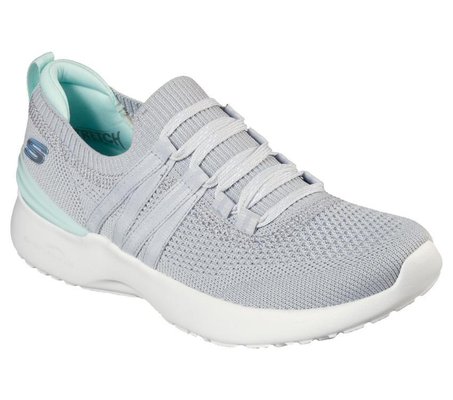 Skech-Air Dynamight Slip On Grey/Mint $79.99 (RRP $119.99) @ Skechers