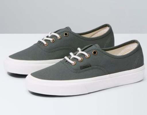 Waxed Canvas Authentic Shoes Thyme/Marshmallow $59.99 (RRP $109.99) @ Vans AU