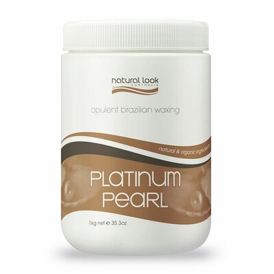 Natural Look Opulent Brazilian Liquid Waxing Platinum Pearl Tub 1Kg $28.95 (RRP $41.60) @ AMR Hair & Beauty