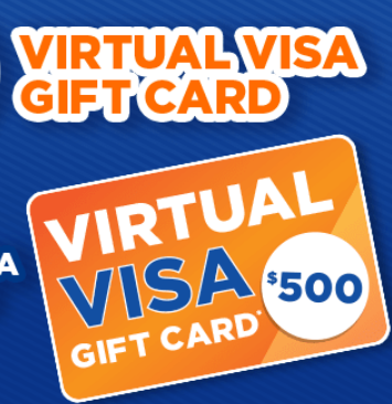 Spin to Win $500 Virtual Visa Gift Card Or 1 In 10 $20 Virtual Visa Gift Cards @ Billy Guyatts