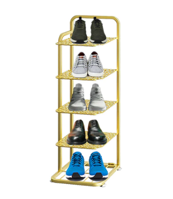 SOGA 5 Tier Gold Plated Metal Shoe Organizer $73.50 (RRP $114.50) @ Hey Hey