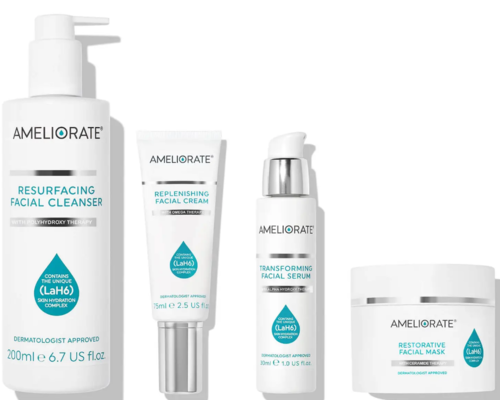 AMELIORATE 4-Step Face Care Kit $98 (RRP $140) @ Look Fantastic AU