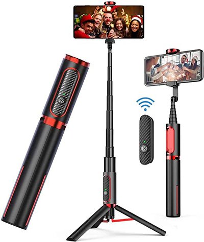 Lightweight Aluminum All in One Extendable Phone Tripod Selfie Stick Black $26.39 (RRP $39.99) @ Amazon AU