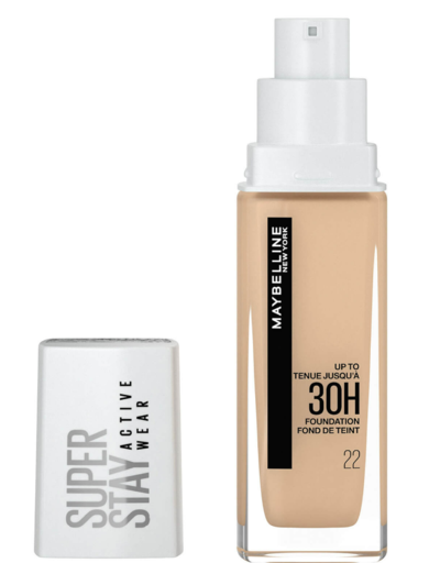 Maybelline Superstay Active Wear Full Coverage 30H Liquid Foundation With Hyaluronic Acid 30ml $16.17 (RRP $26.95) @ Facial CO