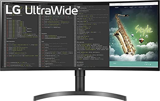 LG 35WN75CN 35 inch Ultrawide Curved Monitor with WQHD 21:9 (3440 x 1440) Display Black $598 (RRP $899) @ Amazon AU