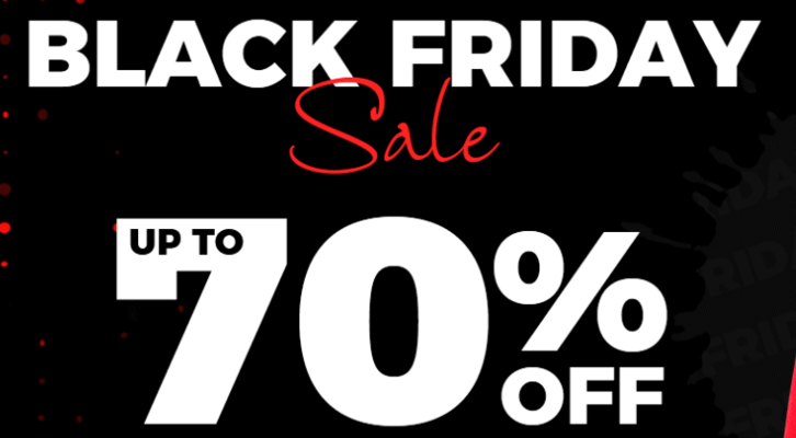 Black Friday Sale - Up to 70% OFF @ Milanoo