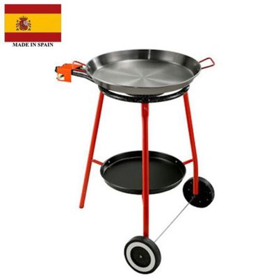 Garcima - Andreu Paella Gas Burner Set 40cm with 46cm Paella Pan with Red Handle $199 (RRP $369.95) @ eBay AU