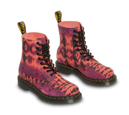 1460 Pascal Tie Dye Purple Summer Tie Dye $159.99 (RRP $269.99) @ Dr Martens