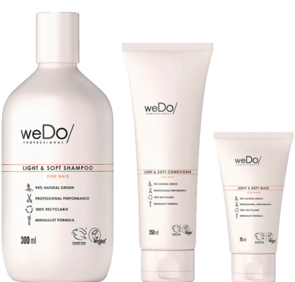 weDo/ Professional Light and Soft Set for Fine Hair $44.45 (RRP $88.90) @ Look Fantastic AU