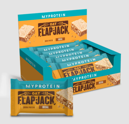 Protein Flapjack 12 x 80g Traditonal Oat $20.99 (RRP $34.99) @ My Protein